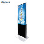 CMS Floor Standing Digital Signage 55 Inch Durable For Advertising Playing
